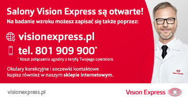 Zapraszamy do salonu Vision Express Zapraszamy do salonu Vision Express