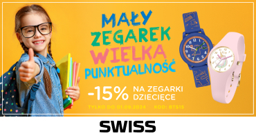 -15% na zegarki dziecięce