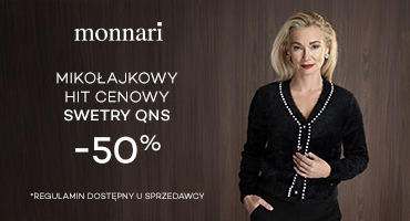  Swetry -50%  w  Monnari