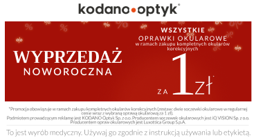 Noworoczna wyprzedaż w KODANO!