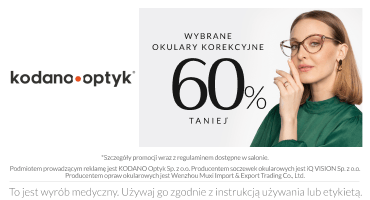 Okulary korekcyjne - promocja