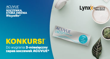 Konkurs Acuvue w salonie Lynx Optique w M1 Marki!