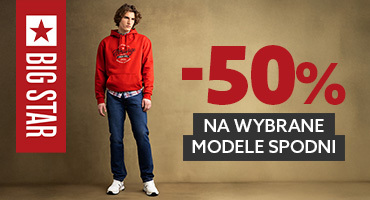 - 50% na WYBRANE MODELE SPODNI