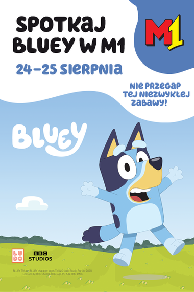 Bluey zaprasza do wspólnej zabawy