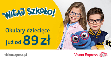 Witaj szkoło! Okulary dziecięce już od 89 zł* w Vision Express w M1 Marki!