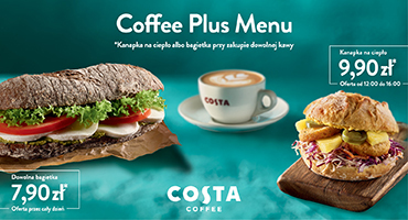 Nowa oferta śniadaniowa i lunchowa w Costa Coffee w M1 Marki! 