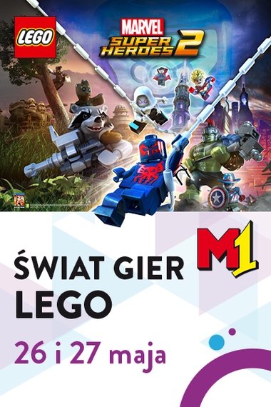 Wejdź do świata LEGO Games w M1