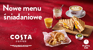 Zupełnie nowe menu śniadaniowe w Costa Coffee w M1 Marki!