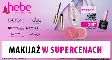 HEBE - MAKIJAŻ W SUPERCENACH