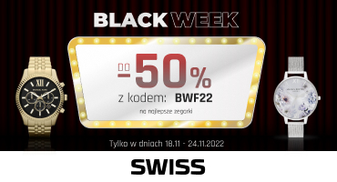 BLACK WEEK w butikach SWISS!
