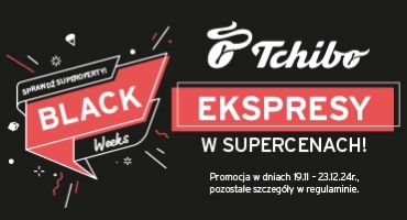 Ekspresy w super cenach w Tchibo!