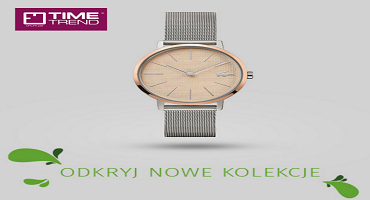 Odkryj nowe kolekcje zegarków w salonach Time Trend w M1 Marki!