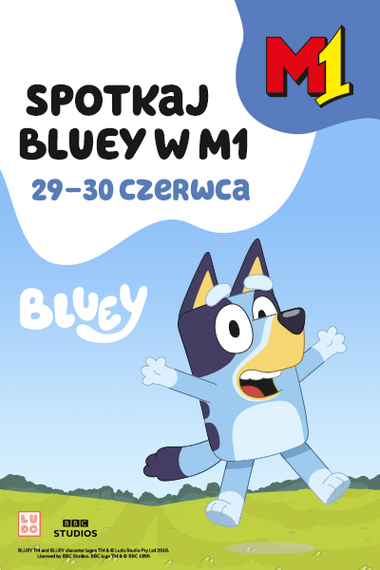 Bluey zaprasza do wspólnej zabawy!