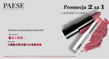 Promocja Mattalogie + balm lipstic