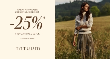 TATUUM – 25% na Kolekcję Jesień Zima